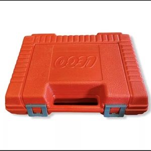 Vintage 1985 Red Classic LEGO Plastic Storage Carrying Case - Made in USA